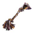 Boss Pet Digger s Multicolored Cotton Rag Bone Rope Dog Tug Toy Small 1 pk Discount