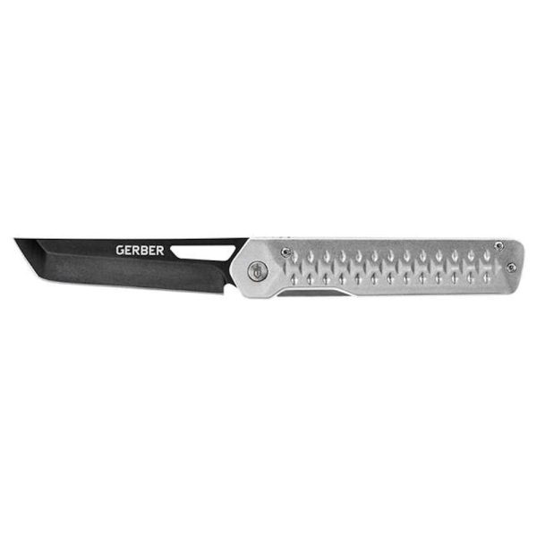 Gerber Silver 7CR17MOV Steel 8.1 in. Ayako Folding Knife Fashion