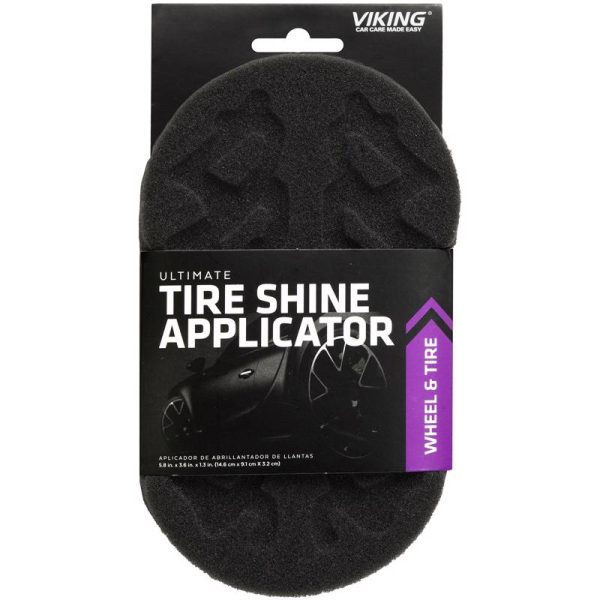 Viking 5.8 in. L X 3.6 in. W Foam Tire Shine Applicator 1 pk Online now