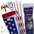 Valley Forge American Flag Kit 36 in. H X 60 in. W Online