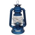 V & O Blue Lantern 12 in. H X 5-1 2 in. W X 11 in. L 1 pk Hot on Sale