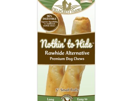 Fieldcrest Farms Nothin  to Hide Chicken Grain Free Chews For Dogs 5 in. 2 pk Online