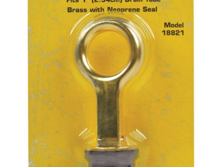 Seachoice Brass 6.5 in. L X 1 in. W Drain Plug Hot on Sale