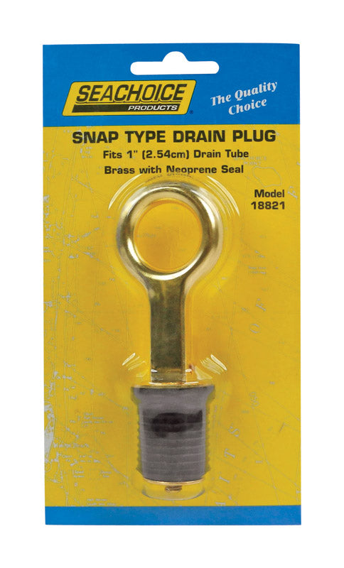 Seachoice Brass 6.5 in. L X 1 in. W Drain Plug Hot on Sale