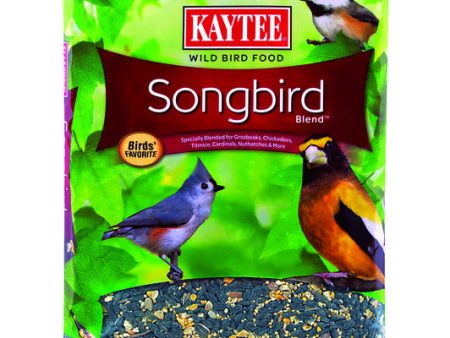 Kaytee Songbird Blend Songbird Black Oil Sunflower Seed Wild Bird Food 7 lb Online Hot Sale