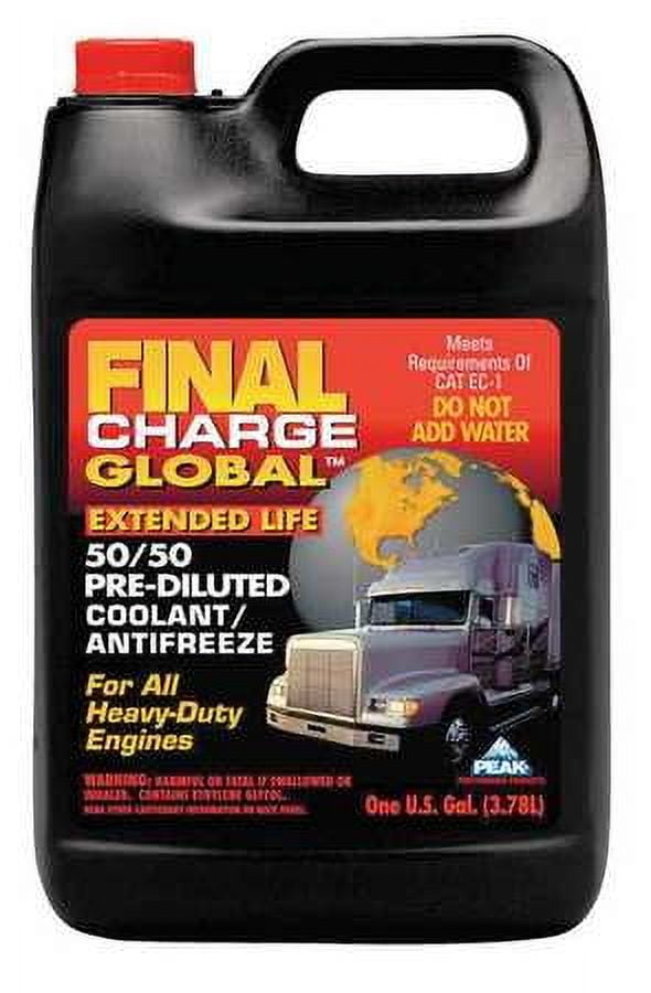 Peak Final Charge 50 50 Antifreeze Coolant 1 gal Supply