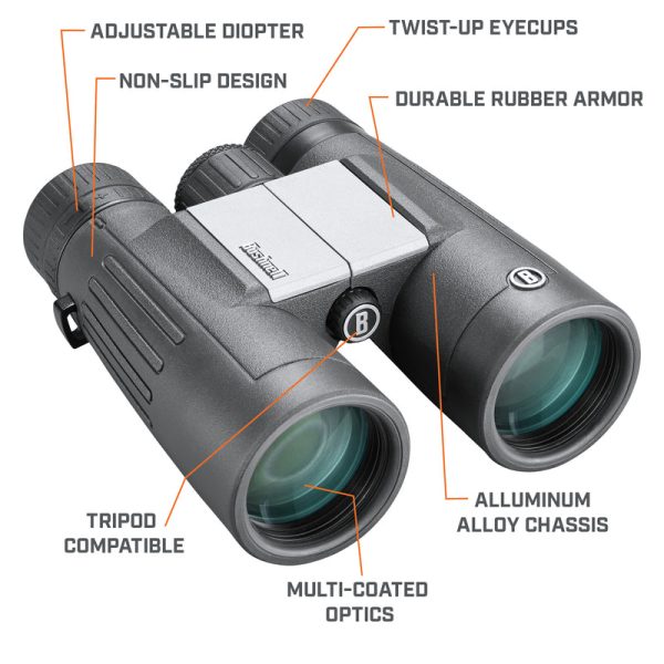 Bushnell PowerView 2 Manual Standard Binoculars 10x42 mm Supply