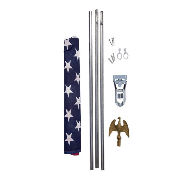 Valley Forge American Flag Kit 36 in. H X 60 in. W Online