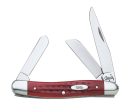 Case Med Stockman Red Stainless Steel 3.5 in. Pocket Knife For Cheap