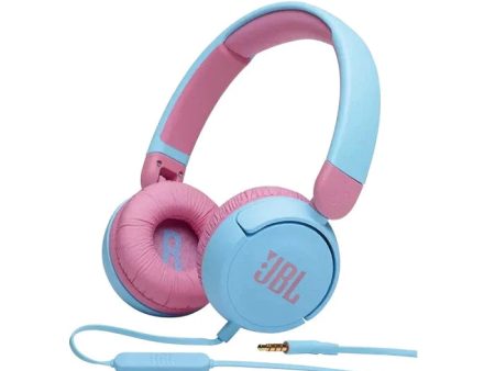 JBL, Jr310, Wired Headphones, Blue x Pink. Hot on Sale