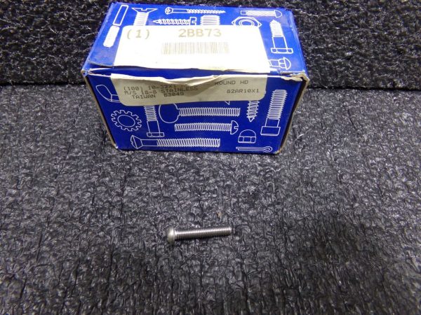 #10-32 x 1  Round Head Phillips Machine Screw, 100 pk. 2BB73 (183582389233-WTA35A) Supply