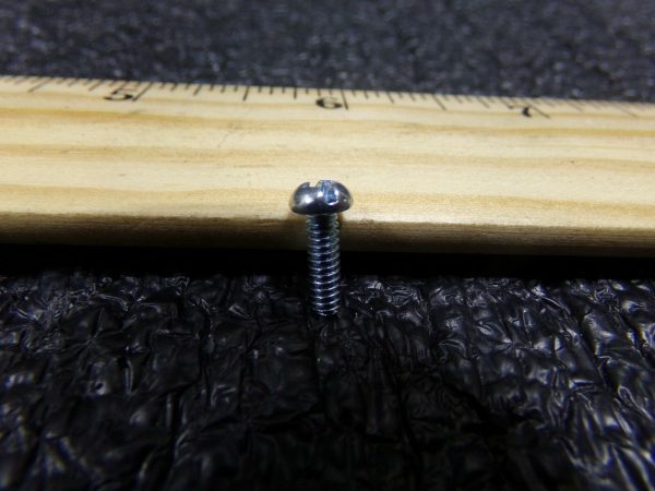 #4-40 Machine Screw, Carbon Steel, 3 8  L, 400 PK (183580864344-WTA35) Supply