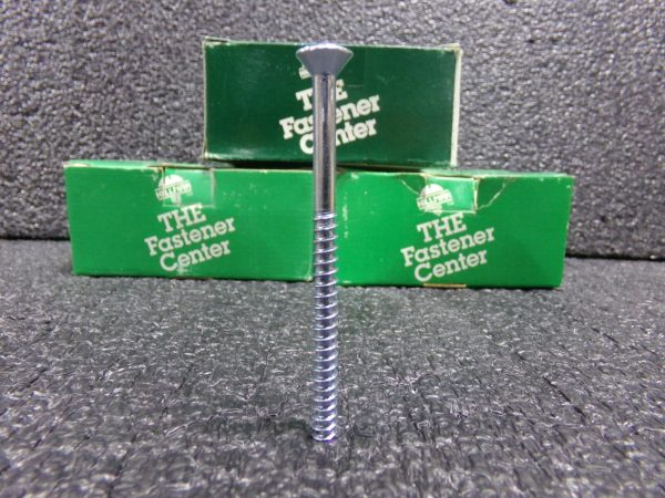 Wood Screw, Flat, #10x3 L, Zinc, PK 300, U25120.019.0300 (183580849414-WTA35) Online Sale