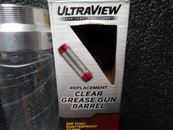 Plews Ultraview SILVER Grease Gun Barrel Replacement Alemite Lincoln Zee Line (184033510780-WTA03) Online Sale