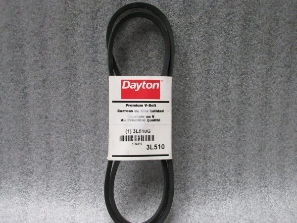 DAYTON 3L510 V-Belt, Outside Length 51  (184158675912-WTA06) Discount