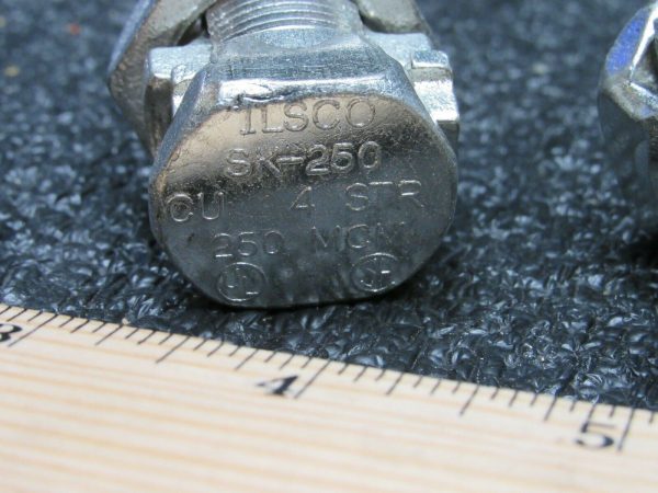 (3PK) SPLIT BOLT CONNECTOR, 3 0 GA. TAP 6 GA., 39868, (184187352353-WTA07) Sale