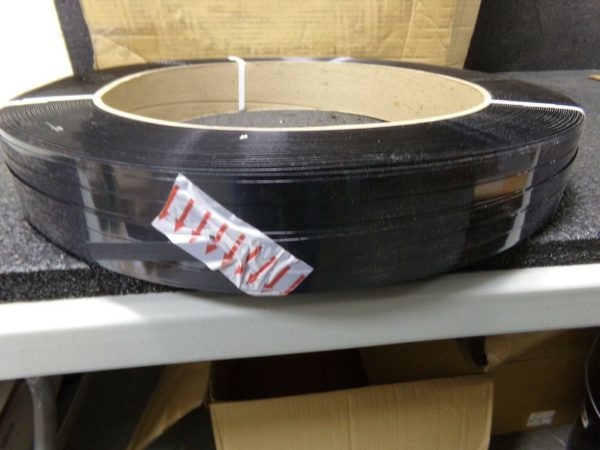 3600 ft. Plastic Strapping with Smooth Finish, Black; Break Strength: 600 lb. (183953617272-WTA29) Online Sale