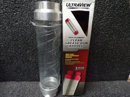 Plews Ultraview SILVER Grease Gun Barrel Replacement Alemite Lincoln Zee Line (184033510780-WTA03) Online Sale