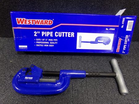 Westward 2  Pipe Cutter, Cutting Capacity 1 2  to 2  (183586063130-WTA34) Discount