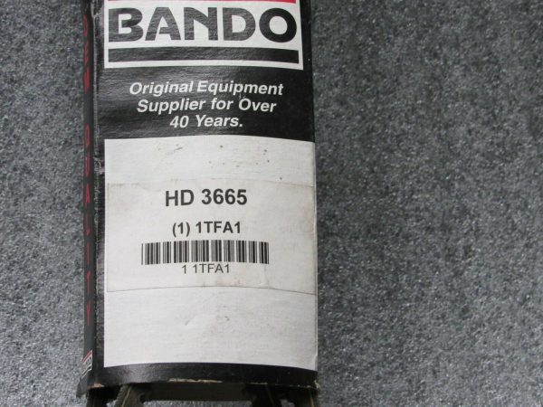 BANDO Cogged Automotive V-Belt, Industry Number HD3665, 66.5  Outside Length (184158702776-WTA06) Discount