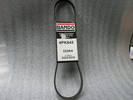 BANDO 4-Rib Serpentine Belt, Industry Number 333K4, 33.3  Outside Length (184158729117-WTA06) Supply