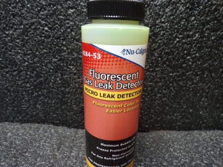 NU-CALGON Leak Detector, 8 oz., Gold, 4184-53, Gold (184025371648-X04) For Sale