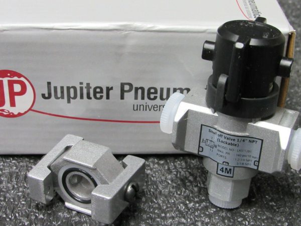 Jupiter Pneumatics Alum FRL Safety Lockout Valve & Spacer Block Kit 2210002560JP (184169569526-WTA06) Cheap