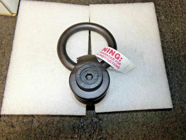 Jergens 2,500# Load Limit, Steel Side Pull Hoist 5 8-11 thread 3  RING (184008611539-WTA03) on Sale