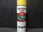 RUST-OLEUM 206045 Athletic Field Striping Paint,Yellow,17oz, 6 Cans (183934185044-K08) on Sale