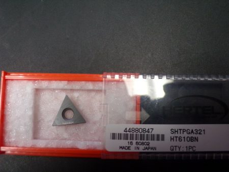 SH-TPGA321 Grade HT610BN PCBN Turning Insert (184085784327-BT04) on Sale