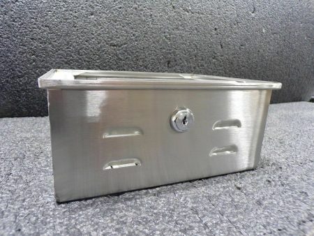 Universal Thermostat Guard Cover with keys, Stainless Steel, 2EWE9 (183952285763-WTA34) Sale